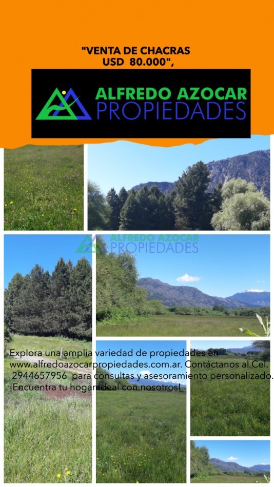 chacra en venta en la localidad de El hoyo