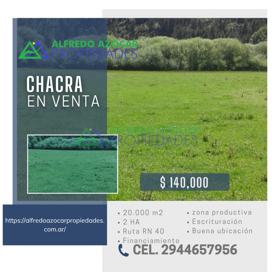 chacra en venta